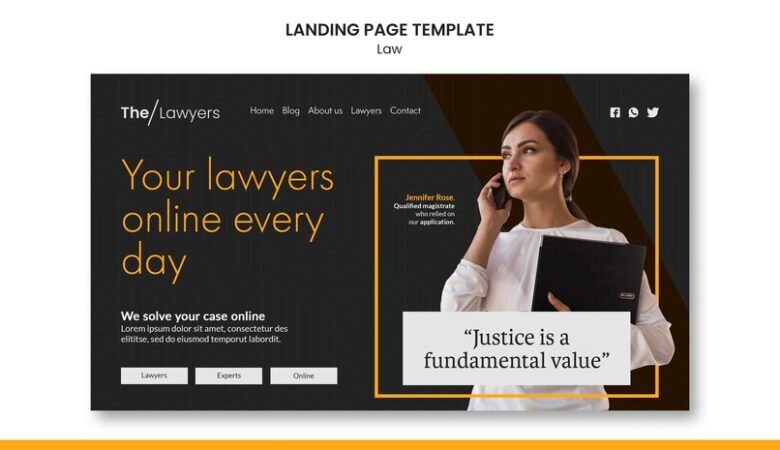 Website Development for a Law Firm